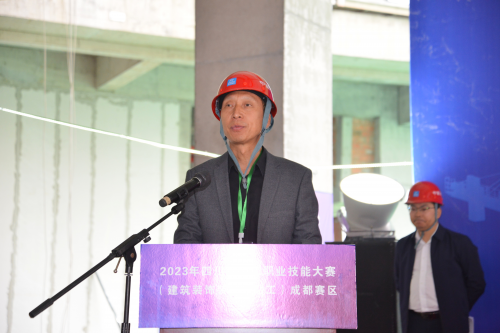 米乐 M6米乐2023年四川省职工职业技能大赛-建筑装饰装修镶贴工竞赛成都基层选拔赛成功举办(图3) 米乐 M6米乐2023年四川省职工职业技能大赛-建筑装饰装修镶贴工竞赛成都基层选拔赛成功举办(图3)