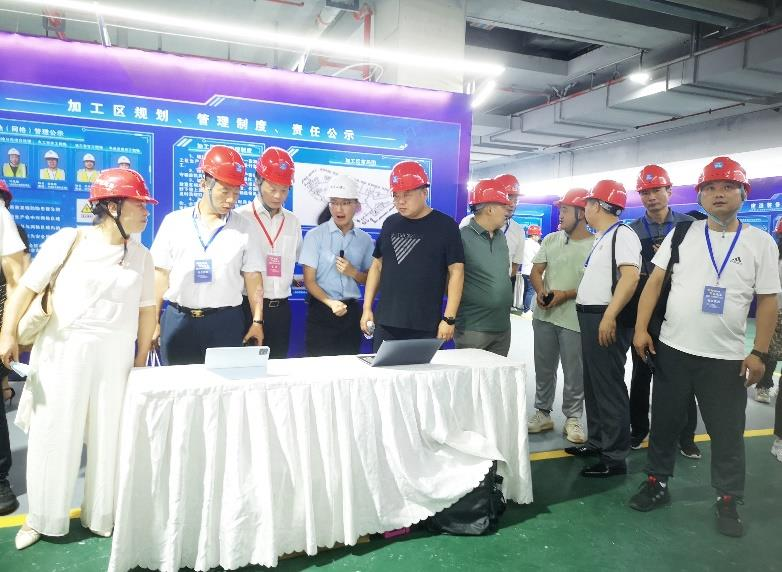 简报2023(11)“2023装饰智能建造管理与创新论坛”——走米乐 M6米乐进中建三局装饰智慧工地现场观摩会圆满召开(图5) 简报2023(11)“2023装饰智能建造管理与创新论坛”——走米乐 M6米乐进中建三局装饰智慧工地现场观摩会圆满召开(图5)