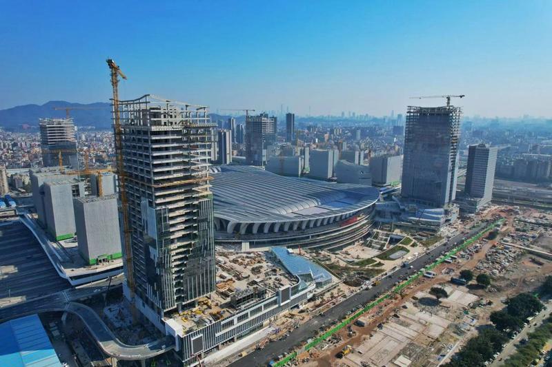 室内外装饰装修工程全面完工广州白云站即将正式通车(图4) 室内外装饰装修工程全面完工广州白云站即将正式通车(图4)