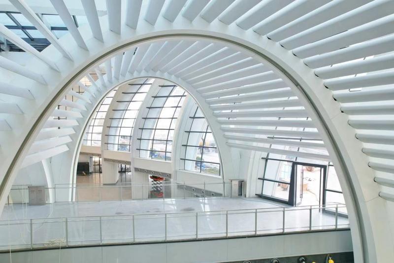 室内外装饰装修工程全面完工广州白云站即将正式通车(图6) 室内外装饰装修工程全面完工广州白云站即将正式通车(图6)