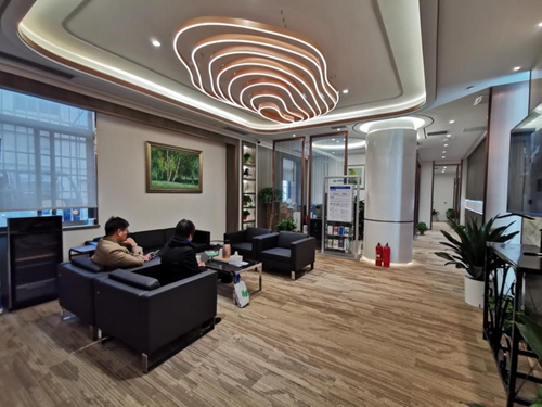 民生银行西安南二环支行装饰装修工程摘金奖(图2) 民生银行西安南二环支行装饰装修工程摘金奖(图2)