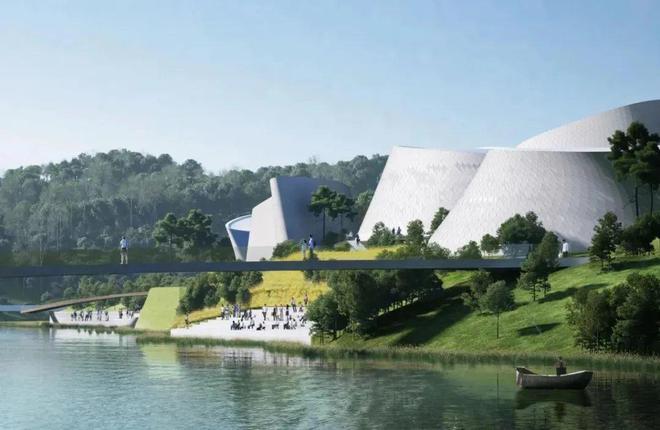 探访世园会分会场:龙门山生物多样性博览园建设如火如荼 预计3月底全面完工(图3) 探访世园会分会场:龙门山生物多样性博览园建设如火如荼 预计3月底全面完工(图3)