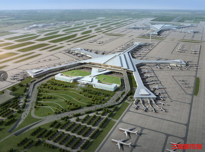 围挡后面丨“换乘之王”主体结构工程完工！长沙机场GTC项目进入装饰装修阶段(图2)