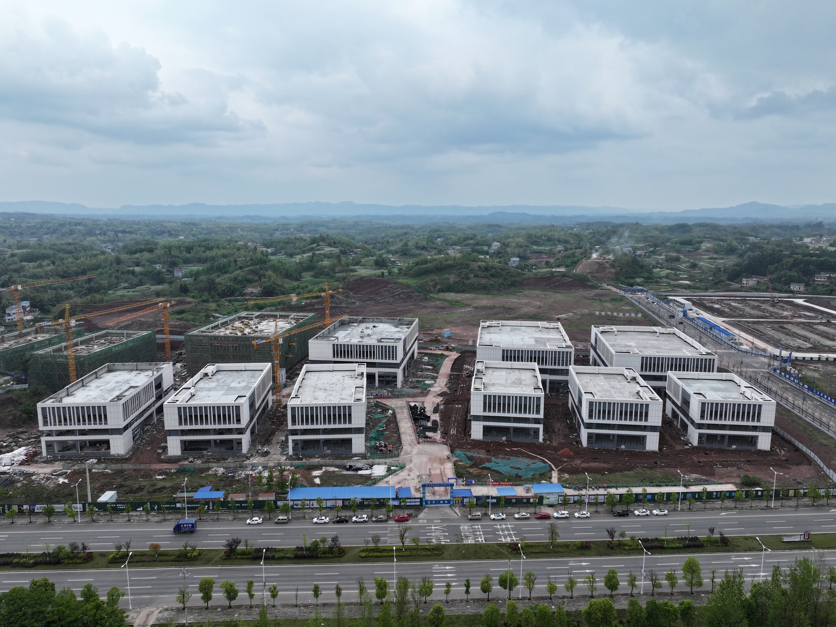 建设正酣 富顺县重大项目推进有力(图3)