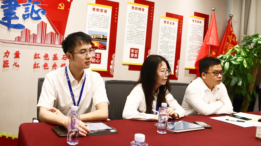 中建八局 装饰华南分公司与南方装饰新能源分公司举办交流活动(图4)