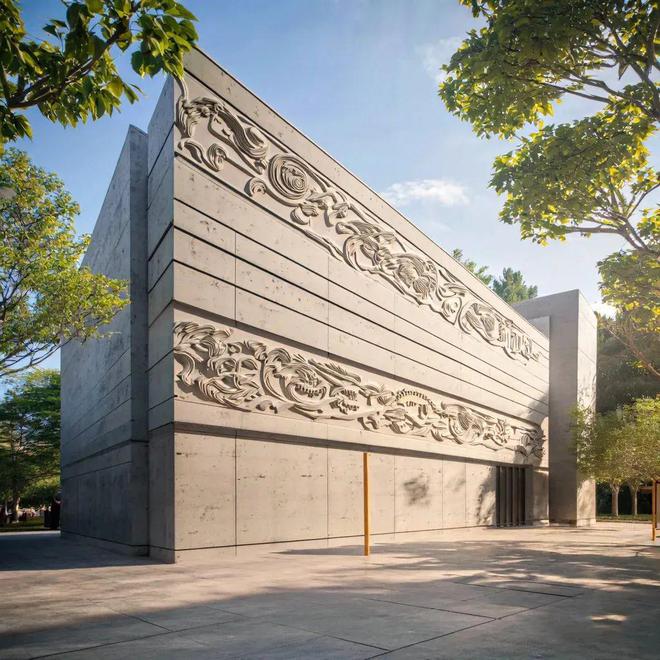 冷峻与温柔：混凝土装饰板的现代建筑新篇章(图4)
