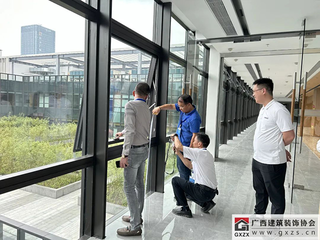 广西装协开展2023年第一阶段“广西建筑装饰工程优质奖”项目现场复查工作(图3)