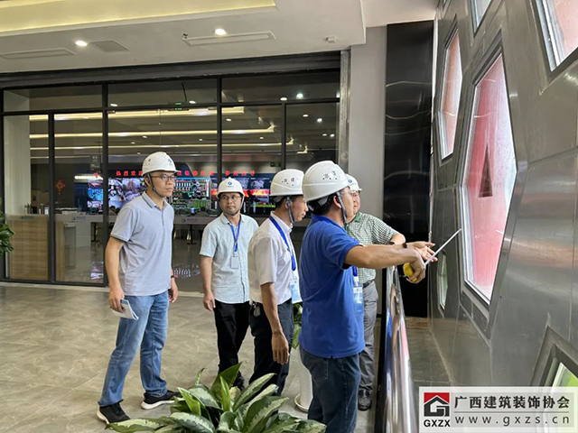 广西装协开展2023年第一阶段“广西建筑装饰工程优质奖”项目现场复查工作(图4)