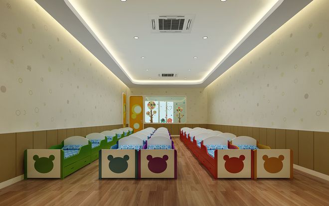陕西幼儿园装修设计施工托管所装修设计—西安东朗装饰工程(图2)